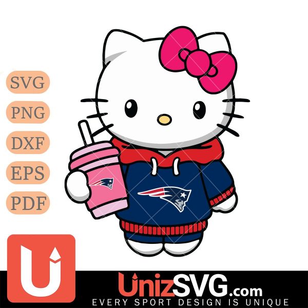 New England Patriots Pretty Hello Kitty