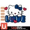 New York Giants Hello Kitty Love