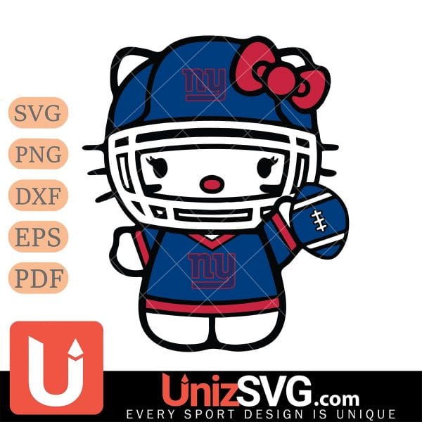 New York Giants Hello Kitty Nfl 1