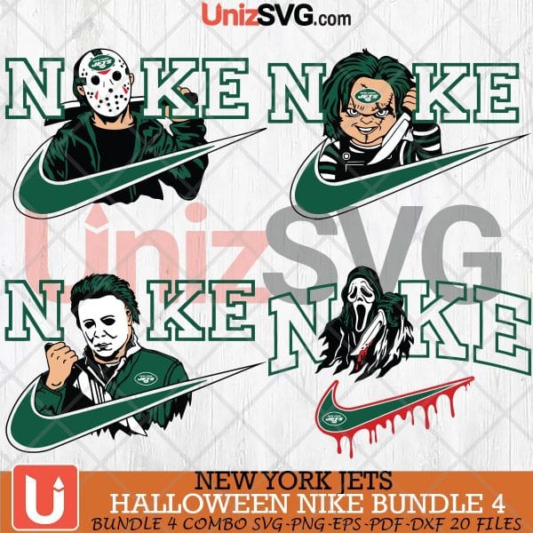 New York Jets Halloween SVG