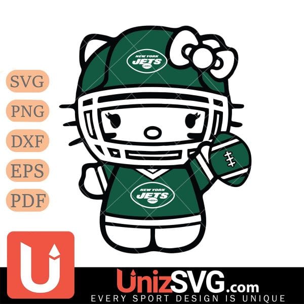 New York Jets Hello Kitty Nfl 1