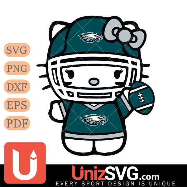 Philadelphia Eagles Hello Kitty Nfl 1