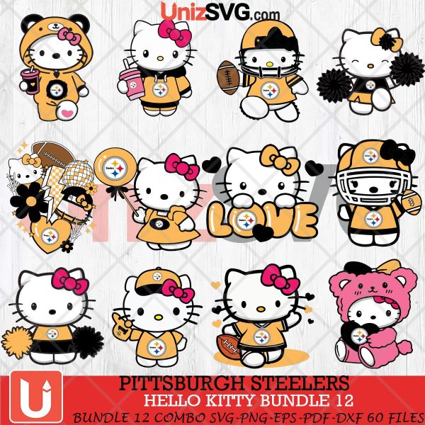 Pittsburgh Steelers Hello Kitty Bundle 12