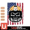 Pittsburgh Steelers American Skull Helmet