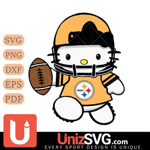 Pittsburgh Steelers Hello Kitty Nfl 4