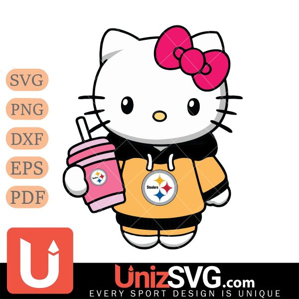 Pittsburgh Steelers Pretty Hello Kitty