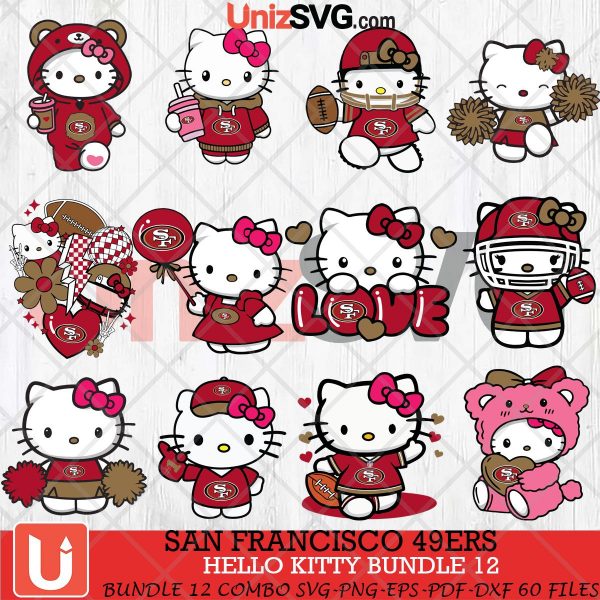 San Francisco 49ers Hello Kitty Bundle 12