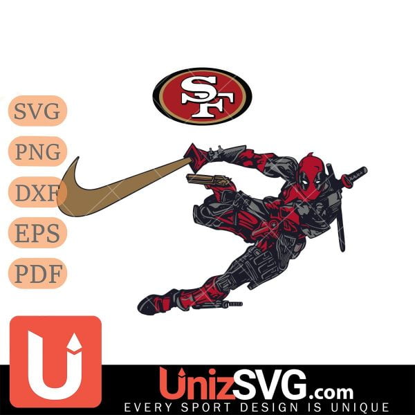 San Francisco 49ers Deadpool Nike