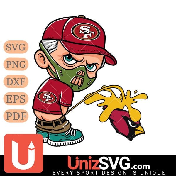 San Francisco 49ers Hannibal Lecter Piss On Arizona Cardinals