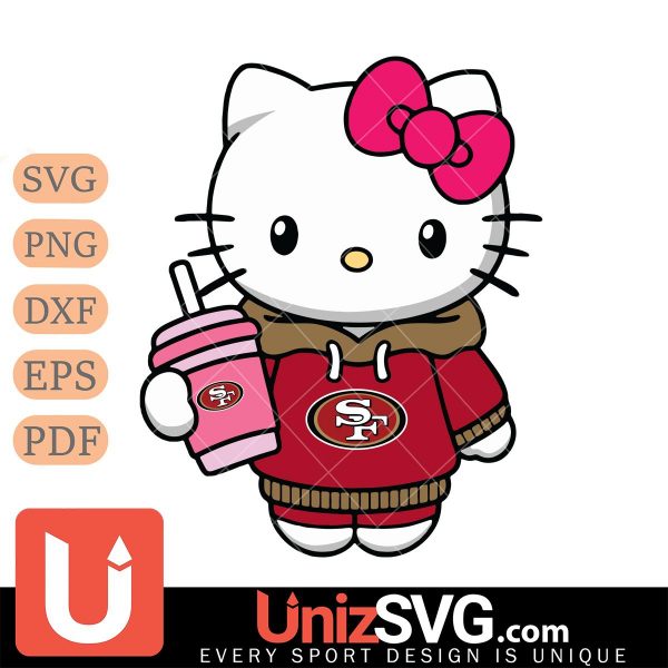 San Francisco 49ers Pretty Hello Kitty