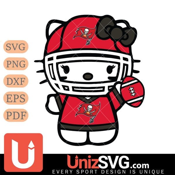 Tampa Bay Buccaneers Hello Kitty Nfl 1