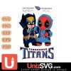 Tennessee Titans Deadpool X Wolverine Funny