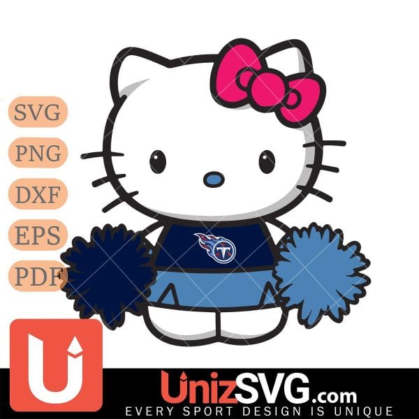 Tennessee Titans Hello Kitty Cheerleader 2