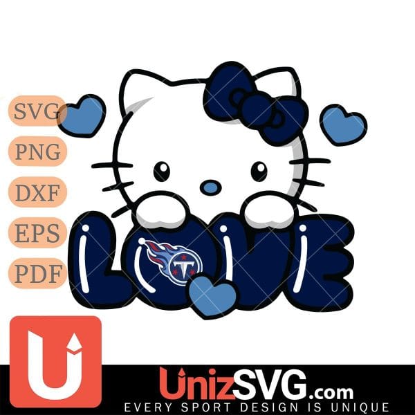 Tennessee Titans Hello Kitty Love