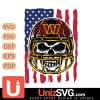 Washington Football Team American Skull Helmet