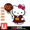 Washington Football Team Cute Hello Kitty 2