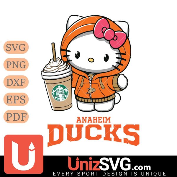 Anaheim Ducks Hello Kitty Starbucks