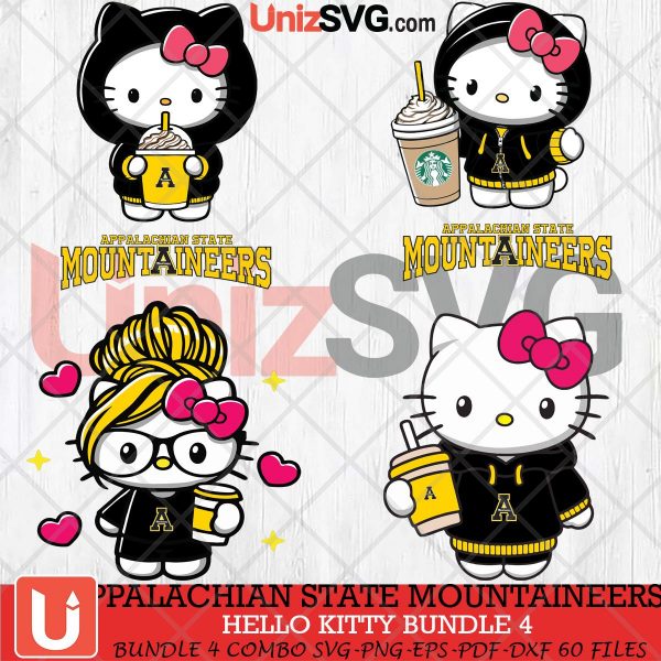 Appalachian State Mountaineers Hello Kitty bundle 4