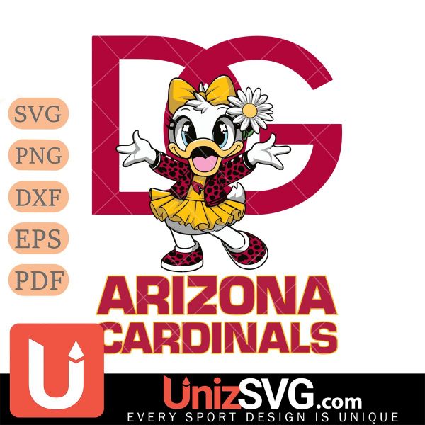 Arizona Cardinals Dolce And Gabbana Daisy Duck Disney