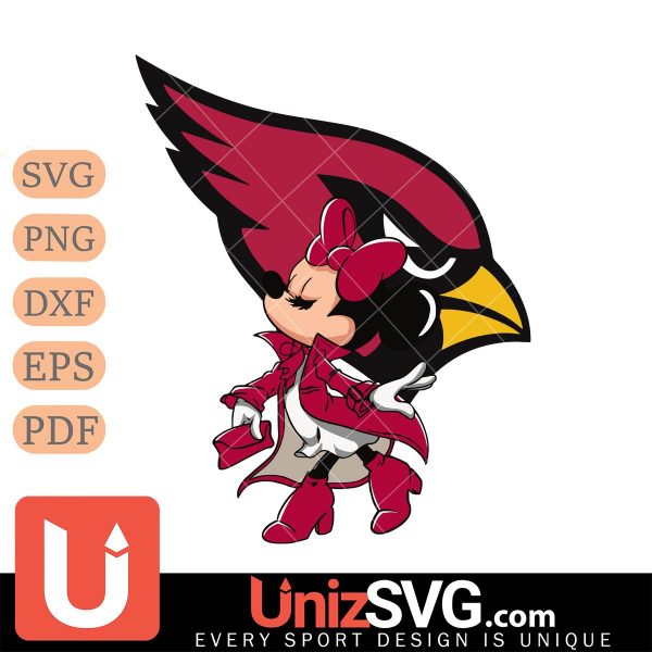 Arizona Cardinals Glamorous Minnie