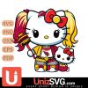 Arizona Cardinals Hello Kitty Harley Quinn Horror