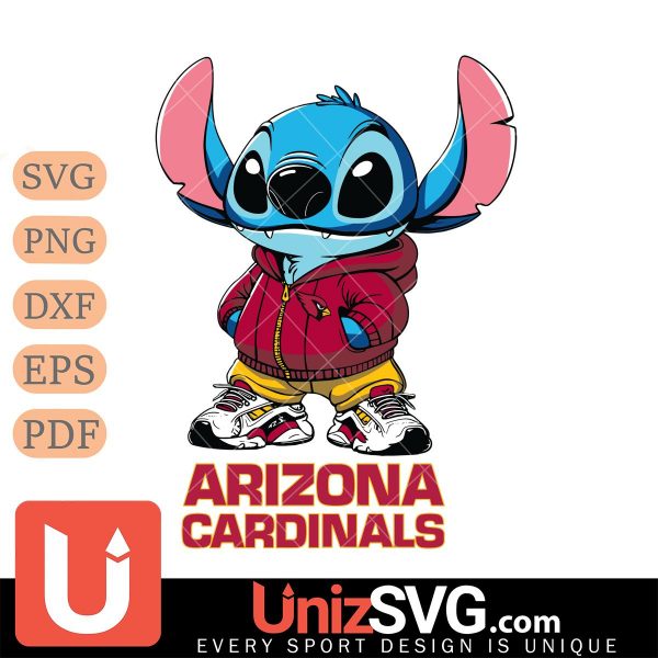 Arizona Cardinals Stitch Disney NFL