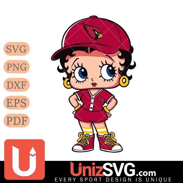 Arizona Cardinals betty boop