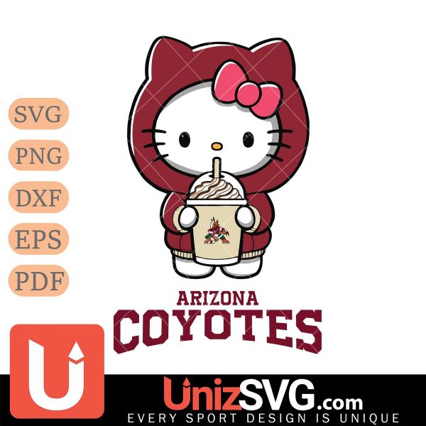 Arizona Coyotes Hello Kitty 1