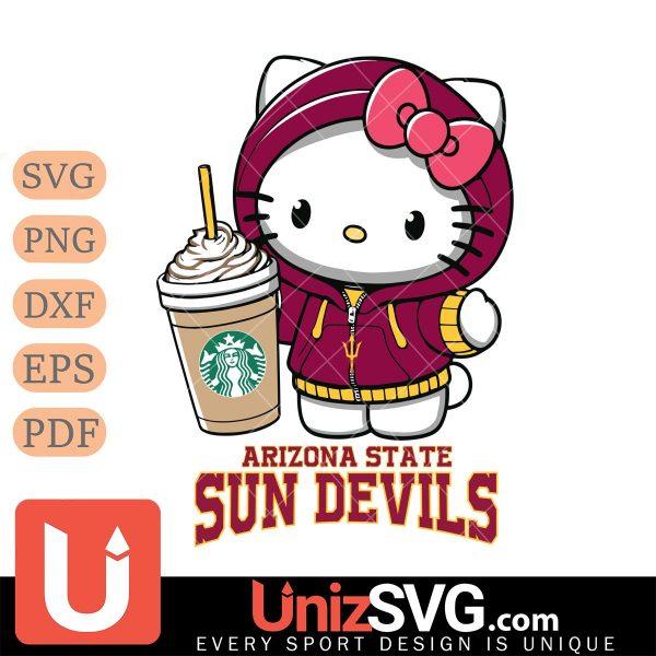 Arizona State Sun Devils Hello Kitty Starbucks