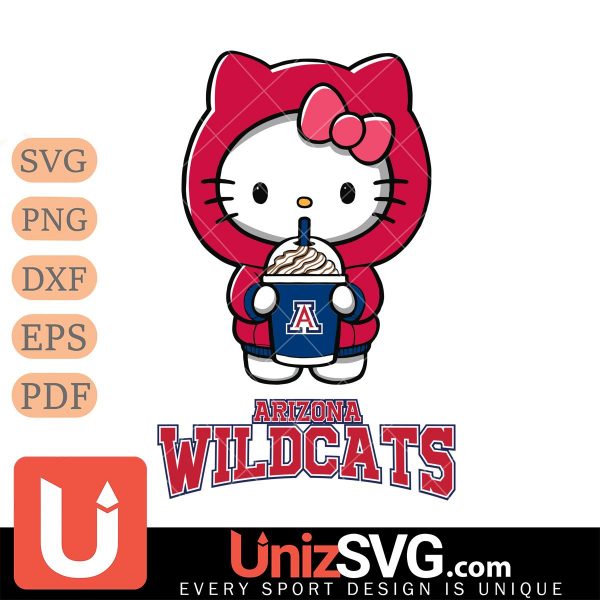 Arizona Wildcats Hello Kitty Starbucks 2