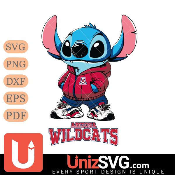 Arizona Wildcats Stitch Disney NCAA