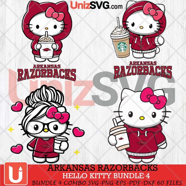 Arkansas Razorbacks Hello Kitty bundle 4