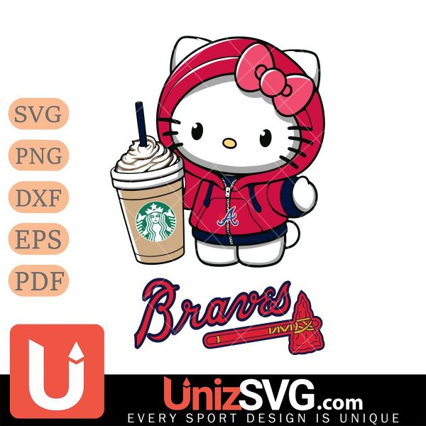 Atlanta Braves Hello Kitty Starbucks