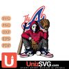 Atlanta Braves MLB Jason Voorhees Halloween SVG