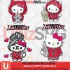 Atlanta Falcons Hello Kitty SVG