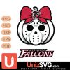 Atlanta Falcons Hello Kitty Jason Voorhees pumpkin Horror