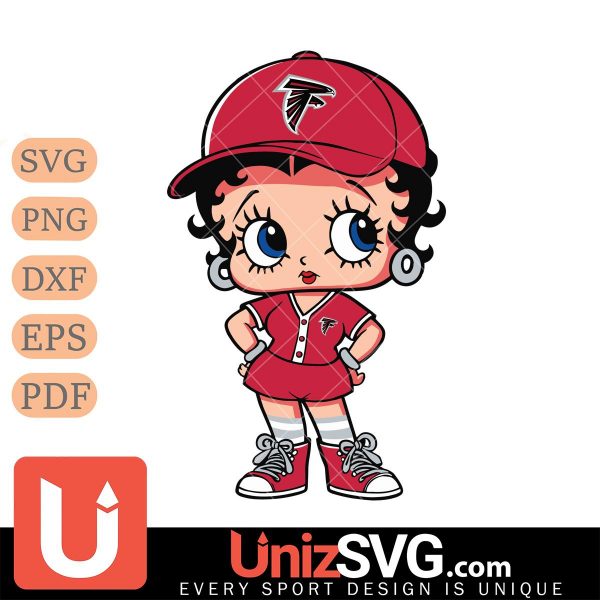 Atlanta Falcons betty boop