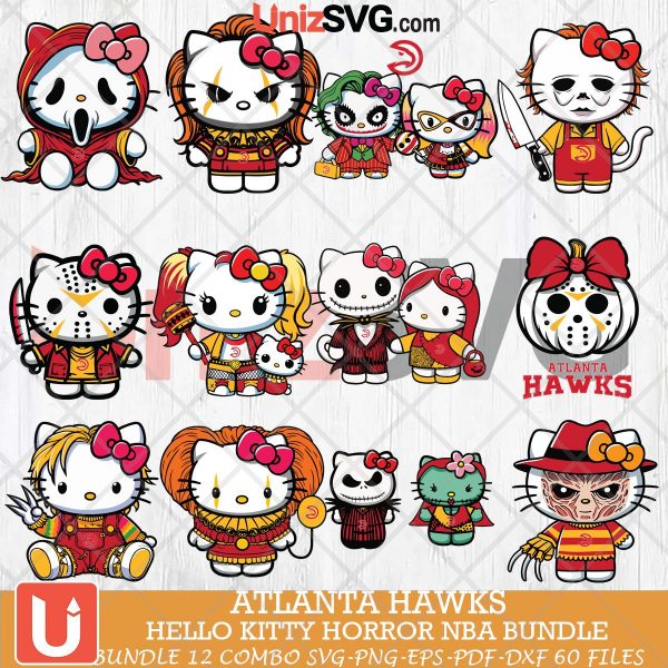 Atlanta Hawks Hello Kitty Horror bundle 12