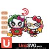 Atlanta Hawks Hello Kitty Joker x Harley Quinn Horror