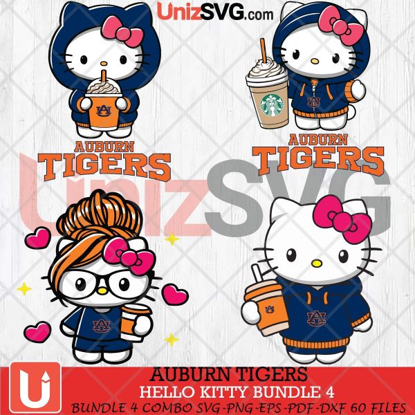 Auburn Tigers Hello Kitty bundle 4