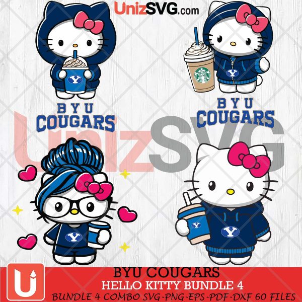 BYU Cougars Hello Kitty bundle 4