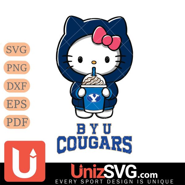 BYU Cougars Hello Kitty Starbucks 2