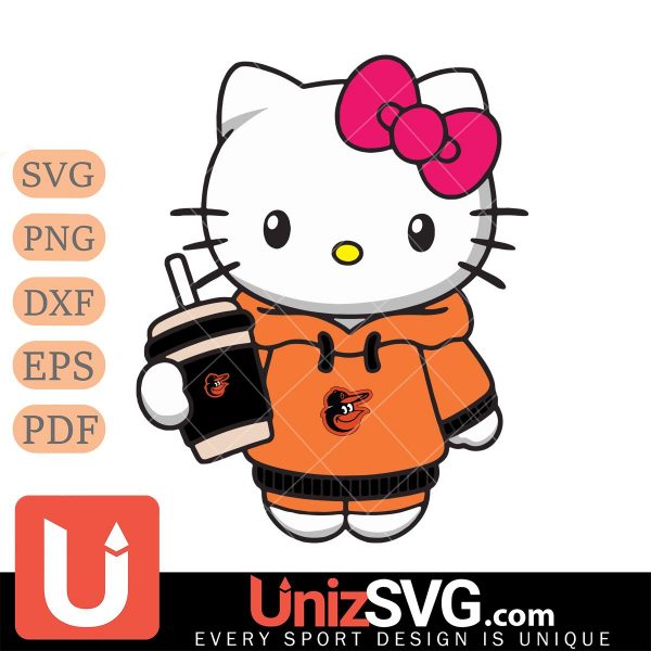 Baltimore Orioles Hello Kitty 2