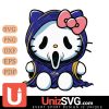 Baltimore Ravens Hello Kitty GhostFace Horror