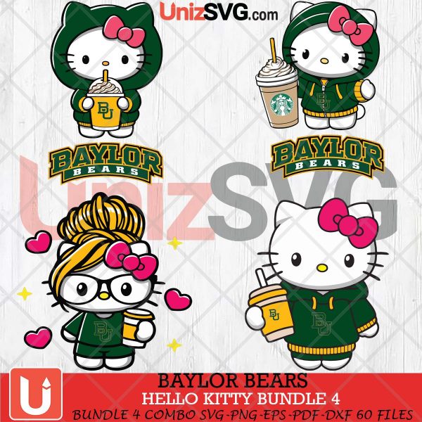 Baylor Bears Hello Kitty bundle 4