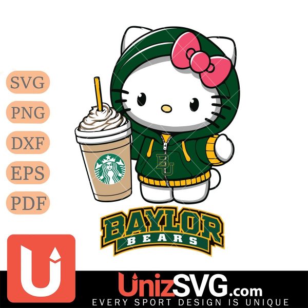 Baylor Bears Hello Kitty Starbucks