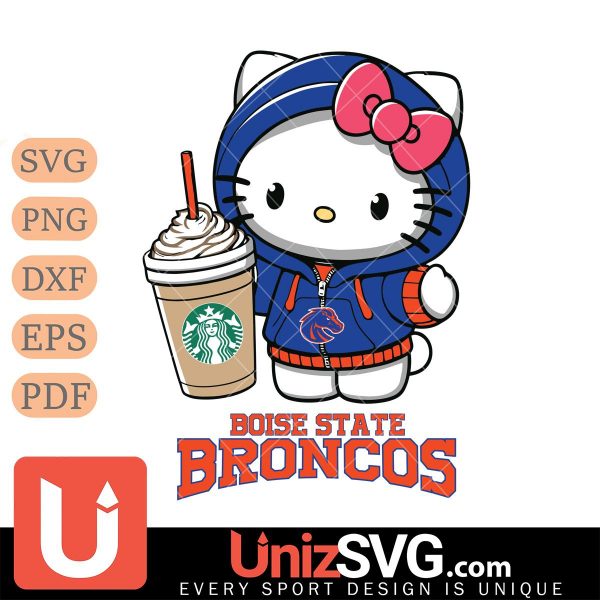 Boise State Broncos Hello Kitty Starbucks