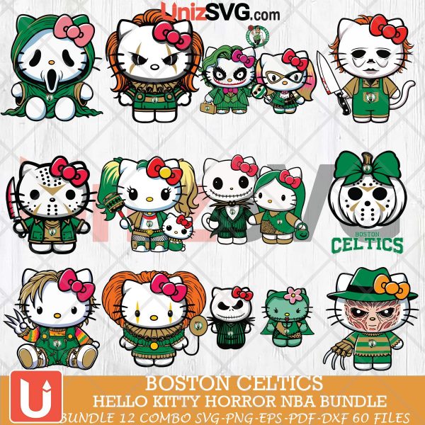 Boston Celtics Hello Kitty Horror bundle 12