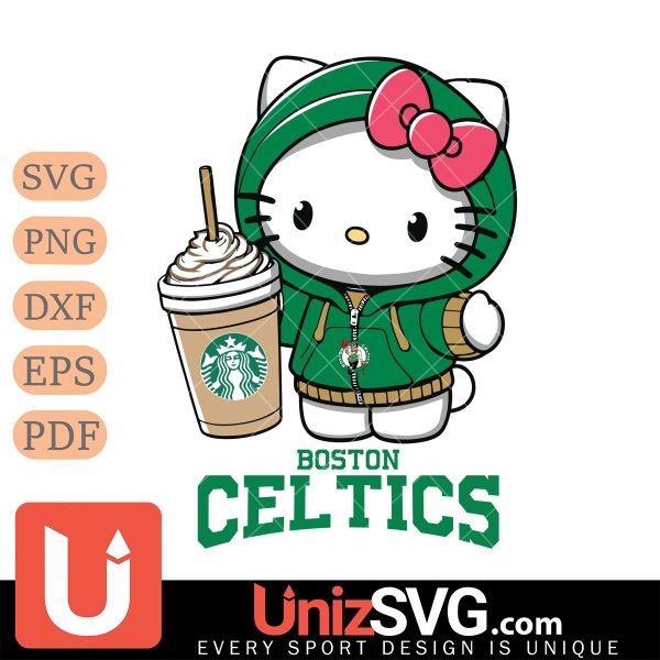 Boston Celtics Hello Kitty Starbucks