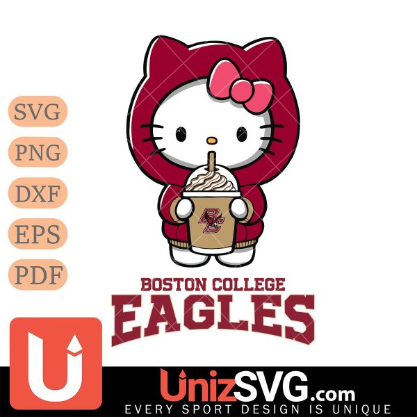 Boston College Eagles Hello Kitty Starbucks 2